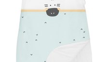 Sac de dormit KikkaBoo 0-6 luni 1.8tog pentru iarna Stripy Friends