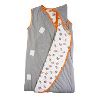 Sac de dormit multifunctional Grey Orange Zoo Animal Travel 1-3 ani - 1