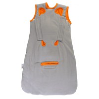 Sac de dormit multifunctional Grey Orange Zoo Animal Travel 1-3 ani - 2