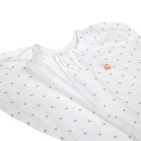 Sac de dormit nou-nascut KidsDecor 1 tog Swaddle First Sleep Star Light 60 cm - 1