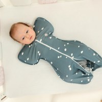 Sac de dormit nou-nascut Swaddle First Sleep 0.5 tog Cloudy Dreams 60 cm - 4