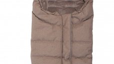 Sac de dormit pentru carucior BO Jungle Taupe cu interior fleece