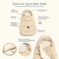 Sac de dormit pentru carucior La Millou Baby Multi Mirella - 3