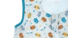 Sac de dormit pentru copii KidsDecor 0.5 tog Miau Miau din bumbac 60 cm