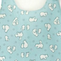 Sac de dormit primavara 0.8 tog Ursi Polari 95 cm - 1