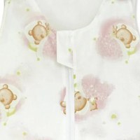 Sac de dormit toamna 1 tog Pink Bears Dream 110 cm - 1
