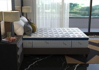 Saltea cu arcuri Somnomed Complete Care 4Family 140 x 200 x 26 cm din spuma cu memorie si husa detasabila - 4