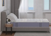 Saltea cu memorie si arcuri Passiflora Pocket Multilayer 160x200x28 cm - 5