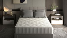 Saltea cu memorie Somnart Silver Relax 200 x 200 x 24 cm cu husa tricot silver