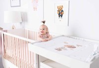 Saltea de Infasat Ceba Baby basic 50x70cm cu intaritura sistem anti-alunecare Soricelul vesel - 5