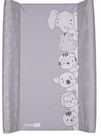 Saltea de infasat cu taliometru Soft FreeON 70 x 50 cm Animals - 1