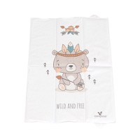 Saltea de infasat pliabila Cangaroo 60 x 40 cm Wild and free Bear - 5