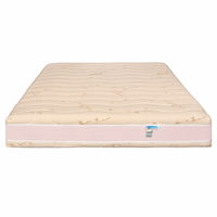 Saltea de pat ortopedica pentru copii 80x200 latex, cocos, husa bumbac, Econatura - 2