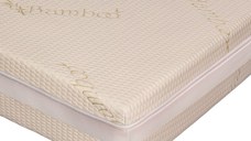 Saltea de pat ortopedica reversibila bio bambus Medical Strong 130x190 cm