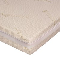 Saltea de pat ortopedica reversibila bio bambus Medical Strong 160x190 cm - 1
