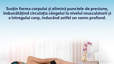 Saltea de pat super ortopedica Aloe Vera Fit 12 cm 120x190