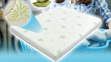Saltea de pat Super Ortopedica Aloe Vera Fit, 12 cm, 60x190