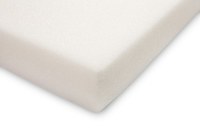 Saltea din spuma Sensillo 120x60x6 cm Lenesi pentru patut copii traditionalpliabil, grad de duritate medie H1-H2, husa detasabila cu fermoar - 1