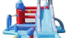 Saltea gonflabila Happy Hop Splash Park