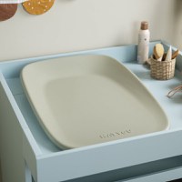 Saltea impermeabila pentru schimbat scutece Nattou Green 70 x 50 cm - 1