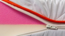 Saltea ortopedica pentru divan 90x200 husa bumbac, doua fete, 12 cm