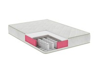 Saltea ortopedica Somnart Letto 140 x 200 x 22 cm cu arcuri si husa matlasata - 2