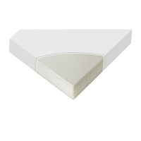 Saltea patut balansoar First Dreams 90x42x6 cm spuma elastica White - 1