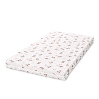 Saltea pentru pat Lorelli Classic Bear Pillow Beige din spuma elastica 60x120x9 cm - 1