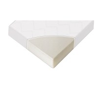 Saltea pentru patut Lorelli Sweet Dream Alb din spuma elastica 62x110x10 cm - 2