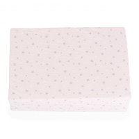 Saltea pliabila cu husa detasabila din bumbac 120x60x6 cm Mirage Pink - 3
