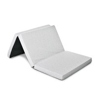 Saltea pliabila de voiaj din spuma elastica 60x120x5 cm Grey Sky - 1