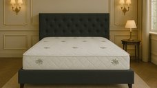 Saltea Somnart Aloe Vera cu Memorie, Dimensiuni 90 x 200 x 20 cm, Fermitate Medie