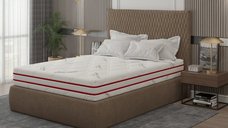 Saltea Somnart Memory HypoallergenicMed Antibacteriana 90 x 200 x 18 cm cu Husa Detasabila