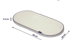 Salteluta bebelusi pentru landou 66cmx28cm Clevamama