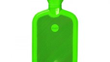 Sanger perna cu apa calda din cauciuc natural, 2 L, verde