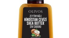 Sapun lichid cu ulei de masline, cocos si unt de shea Olivos 450 ml