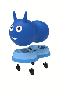 Saritor gonflabil si vehicul ride-on 2 in 1 Micro Air Hopper Blue 18-36 luni, greutate admisa 25 kg - 5