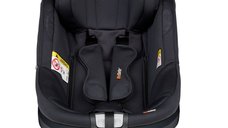 Scaun auto Beyond 360 pentru copii Negru SoftBreeze, i-size, cu tetiera si spatar reglabil, SPS