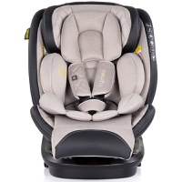 Scaun auto Chipolino Hypnotic Tiramisu I-Size 40-150 cm cu sistem Isofix, Top tether, Sezut rotativ - 1