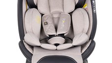 Scaun auto Chipolino Hypnotic Tiramisu I-Size 40-150 cm cu sistem Isofix, Top tether, Sezut rotativ