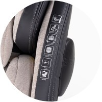 Scaun auto Chipolino Hypnotic Tiramisu I-Size 40-150 cm cu sistem Isofix, Top tether, Sezut rotativ - 5