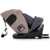 Scaun auto Chipolino Motion I-Size 40-150 cm macadamia cu sistem Isofix - 2