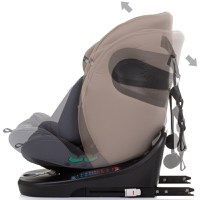Scaun auto Chipolino Motion I-Size 40-150 cm macadamia cu sistem Isofix - 5