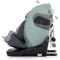 Scaun auto Chipolino Motion I-Size 40-150 cm pastel green cu sistem Isofix - 5