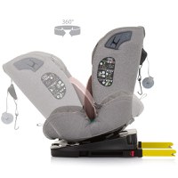 Scaun auto Chipolino X Factor I-Size 40-150 cm flamingo cu sistem Isofix - 5