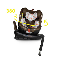 Scaun auto Cosatto All In All Ultra Foxford Hall I-Size, Rotatie 360, Tetiera reglabila - 5