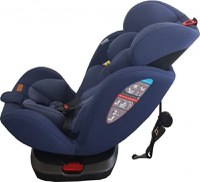 Scaun auto cu isofix Baby Care Motion Seat Albastru, Rotire 360 grade, 0-36 kg, Tetiera reglabila, Omologare R-129 i-Size, Centura in 5 puncte - 3