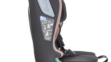 Scaun auto cu Isofix Cangaroo I-Drive Powder Puff I-Size 76-150cm,Model Pliabil compact,Inaltime reglabila,Centuri de siguranta,Top Tether,Sistem protectie impact lateral SPS,Tetiera reglabila,Husa detasabila,Perna reductor