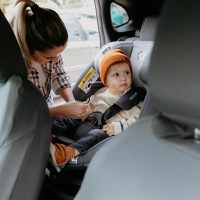 Scaun auto cu Isofix Coccolle Nyota Moonlit Grey 40-150 cm, i-Size, 4 pozitii inclinare, Rotire 360 cu o singura mana, Tetiera reglabila, Husa detasabila, Sistem antibasculare Top Tether, Pozitie somn, 0-12 ani - 11