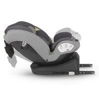 Scaun auto cu Isofix Coccolle Nyota Moonlit Grey 40-150 cm, i-Size, 4 pozitii inclinare, Rotire 360 cu o singura mana, Tetiera reglabila, Husa detasabila, Sistem antibasculare Top Tether, Pozitie somn, 0-12 ani - 9